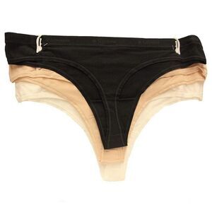COLUMBIA Women's 3‎ Pack Cotton Thong Underwear Panty Brief Size XL New